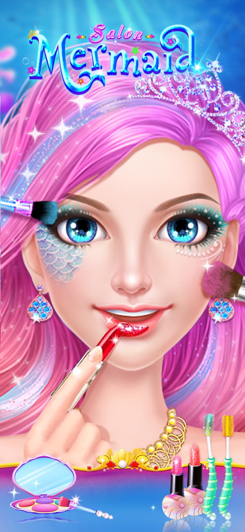 Mermaid Makeup Dressup screenshot 2 - screenshot
