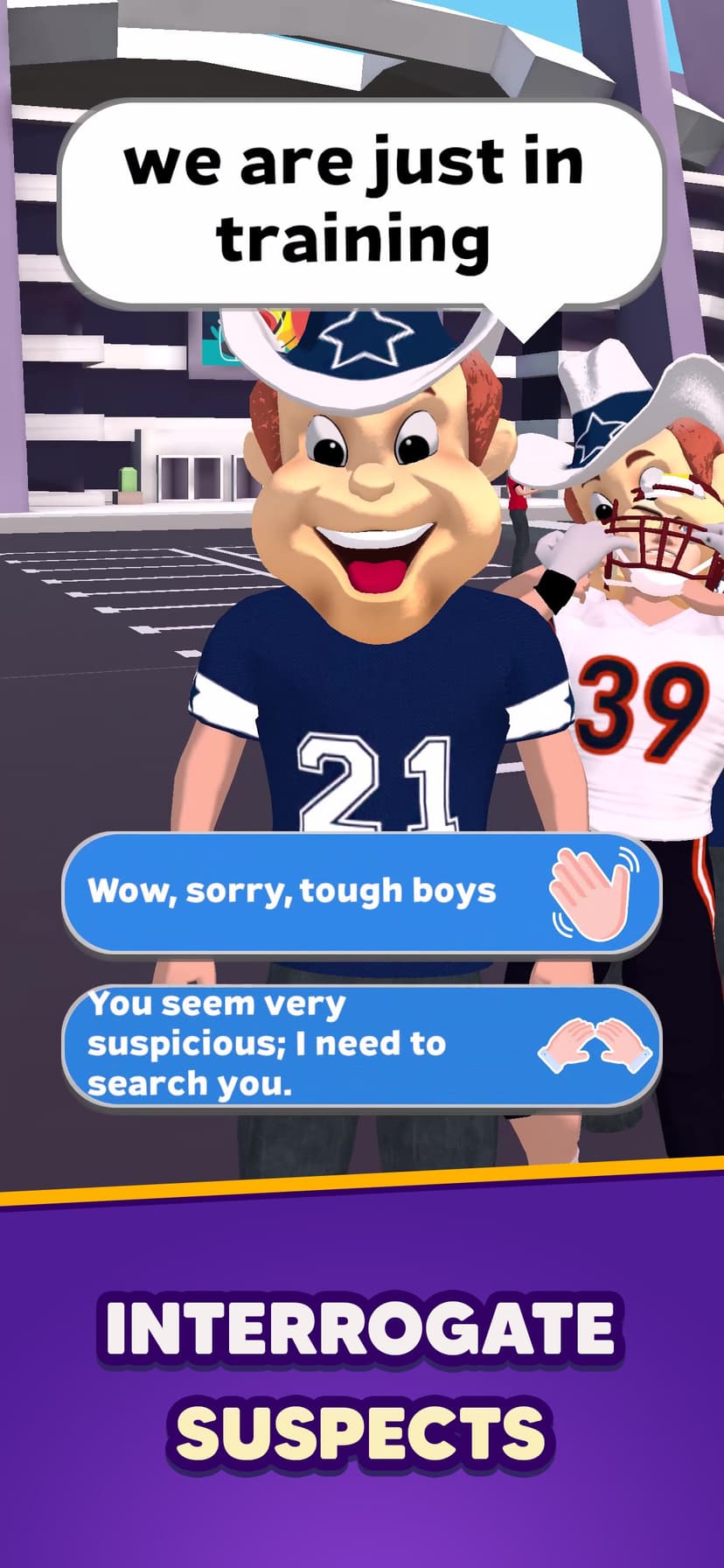 Football Giant - Police Chief screenshot 3 - screenshot