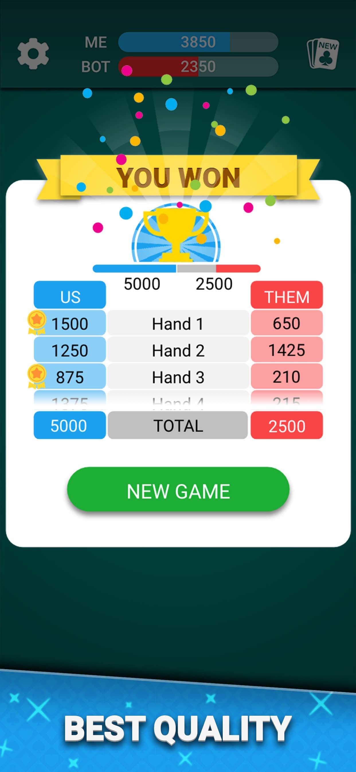 Canasta Classic Card Game screenshot 4 - screenshot