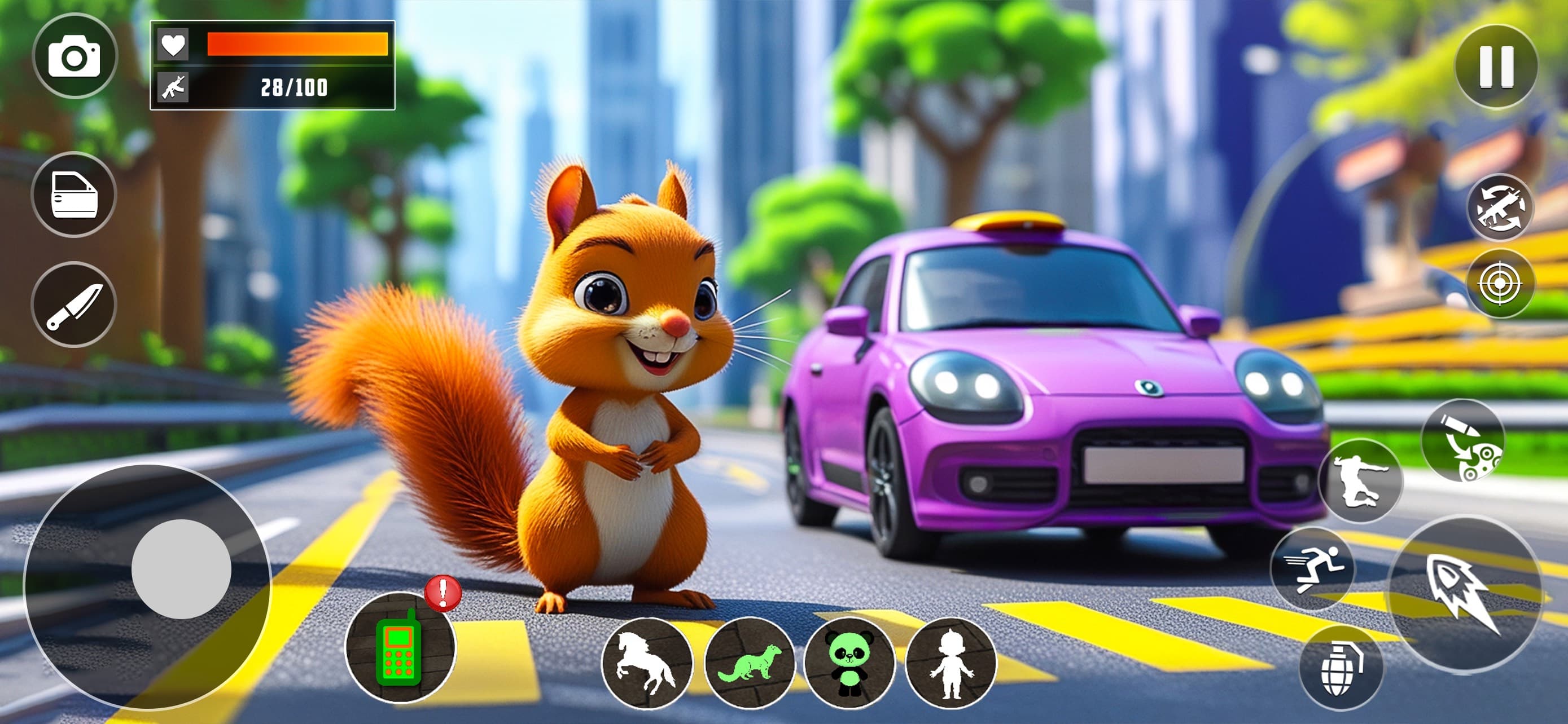Squirrel Super Hero Action Sim screenshot 5 - screenshot