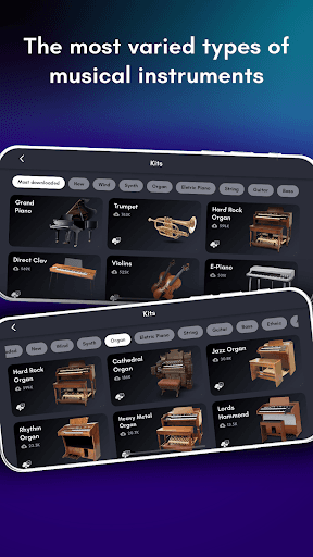 Real Piano electronic keyboard screenshot 10 - screenshot