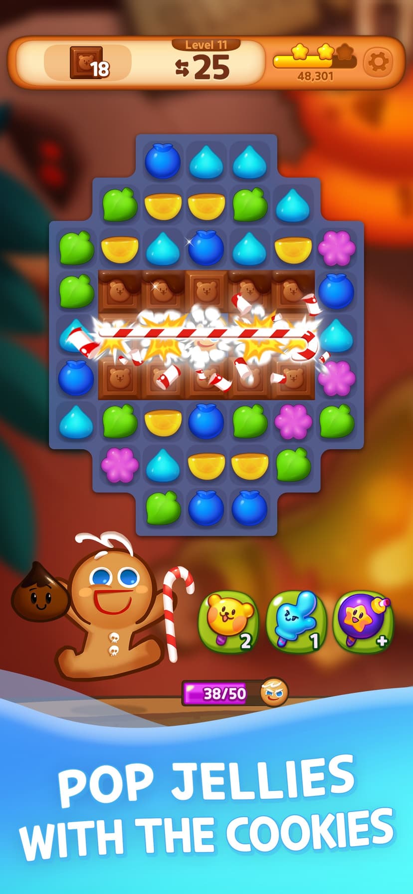 Cookie Run: Puzzle World screenshot 1 - screenshot
