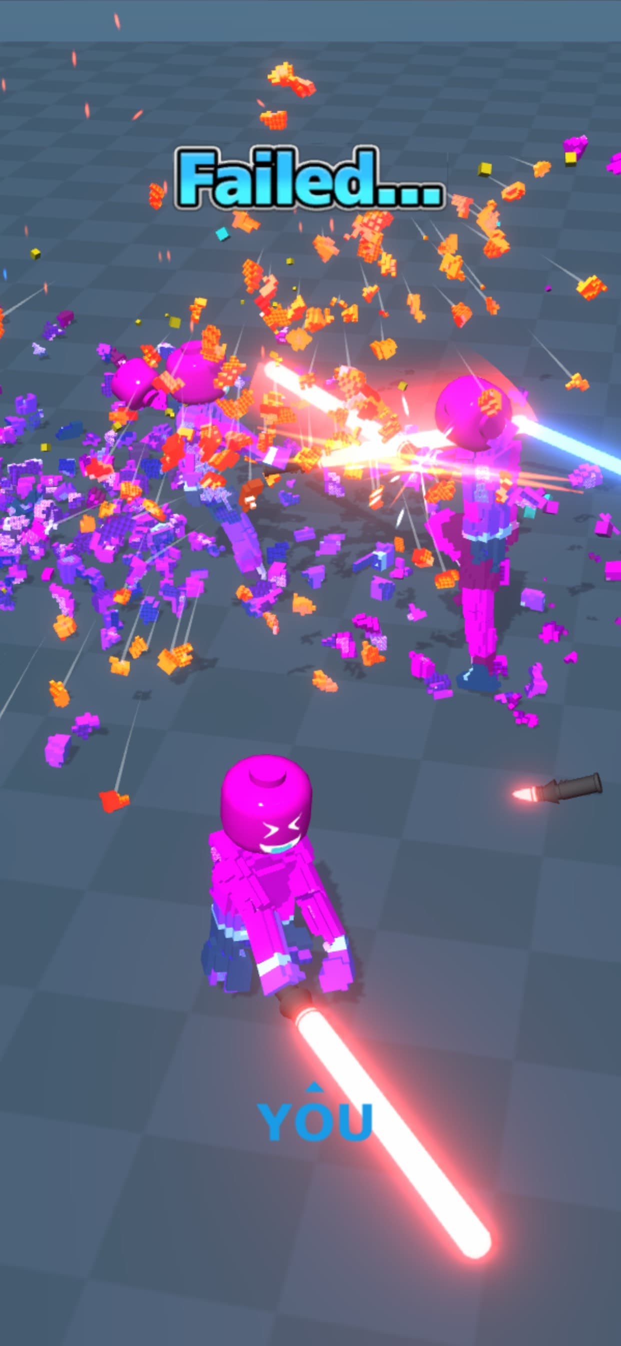 Block Gladiator 3D: sword duel screenshot 4 - screenshot