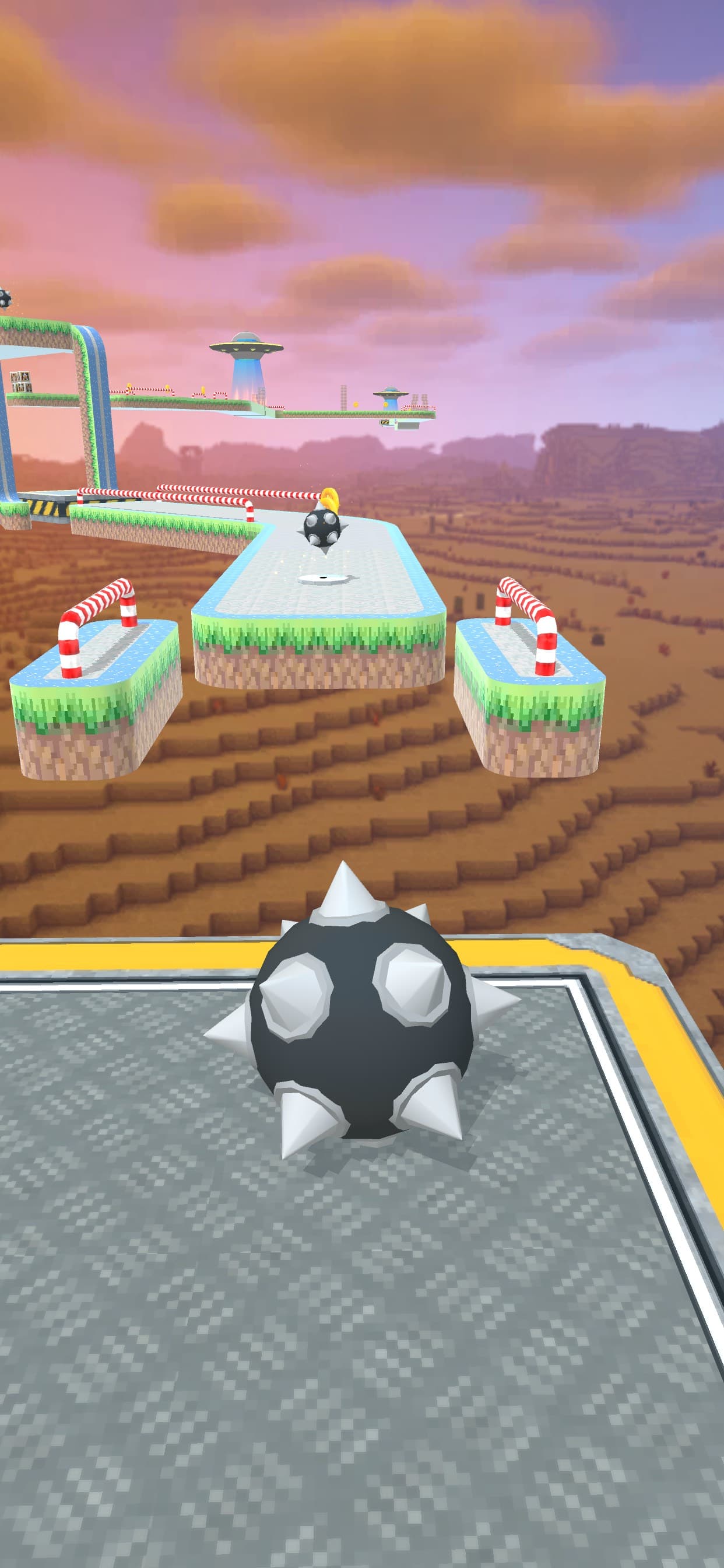 Fly Ball: Sky Parkour screenshot 2 - screenshot