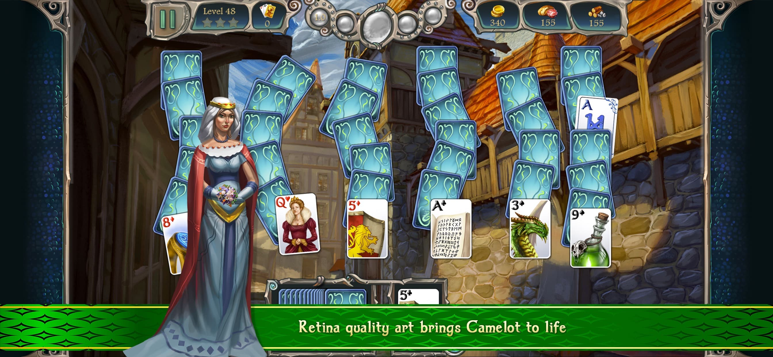 Avalon Legends Solitaire 2 screenshot 3 - screenshot