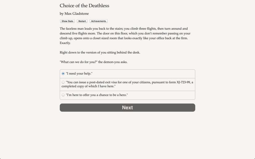 Null - screenshot