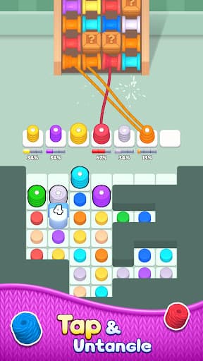 Knit Sort: Thread Puzzle screenshot 13 - screenshot
