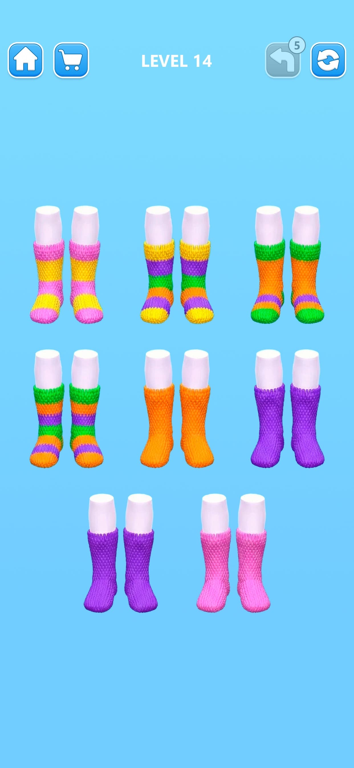 Cozy Knitting: Color Sort Game screenshot 4 - screenshot