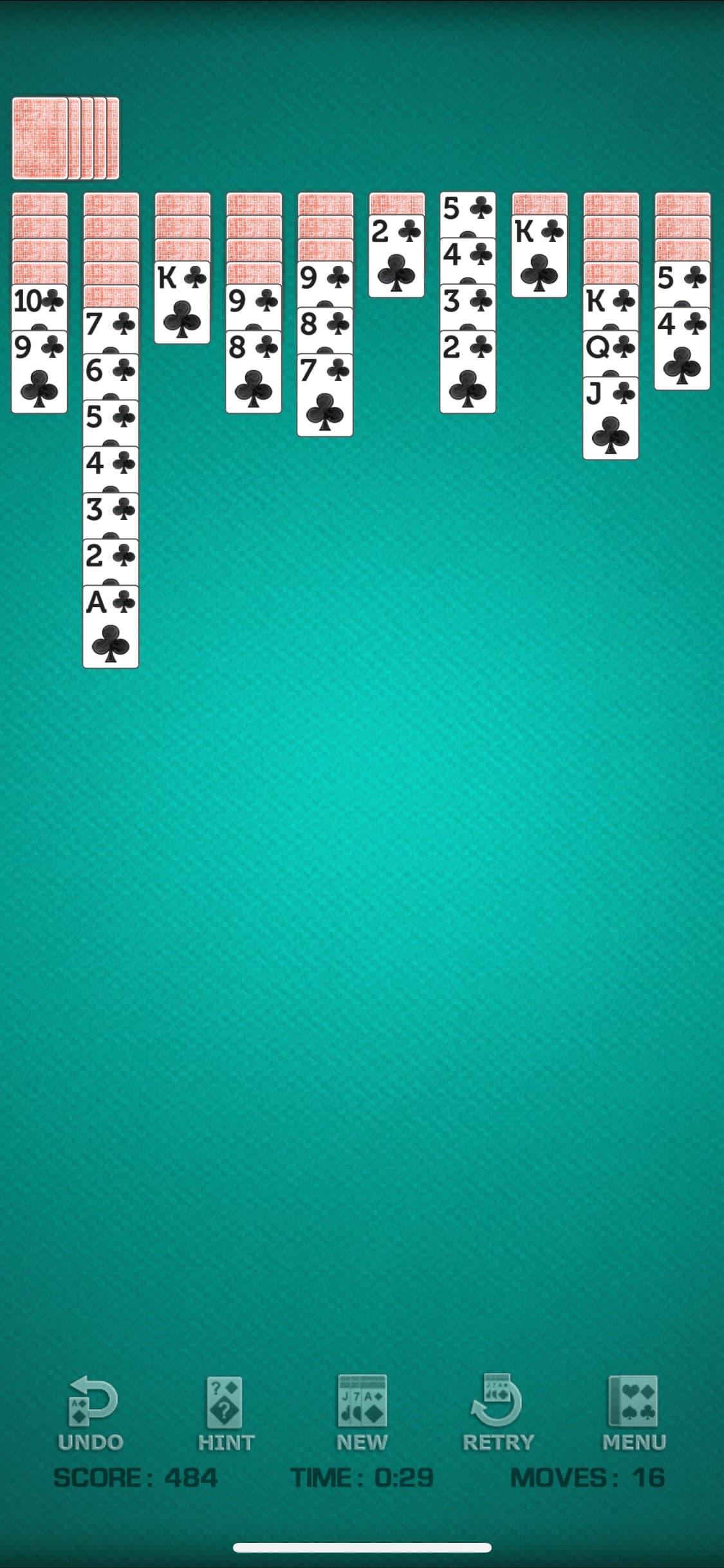 Spider Solitaire Pro! screenshot 4 - screenshot