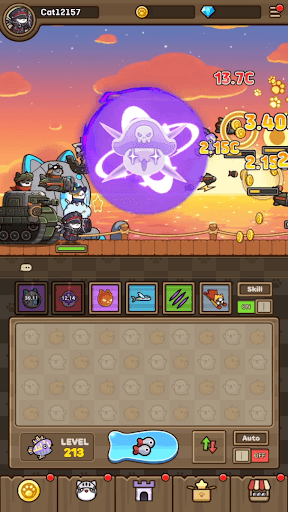 Cat Hero : Idle RPG screenshot 3 - screenshot