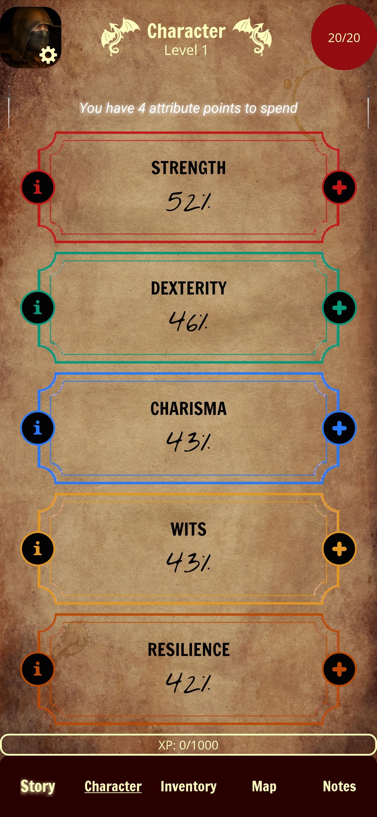 Forgotten: D&D style text RPG screenshot 3 - screenshot