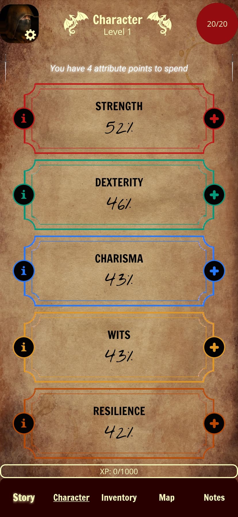 Forgotten: D&D style text RPG screenshot 3 - screenshot