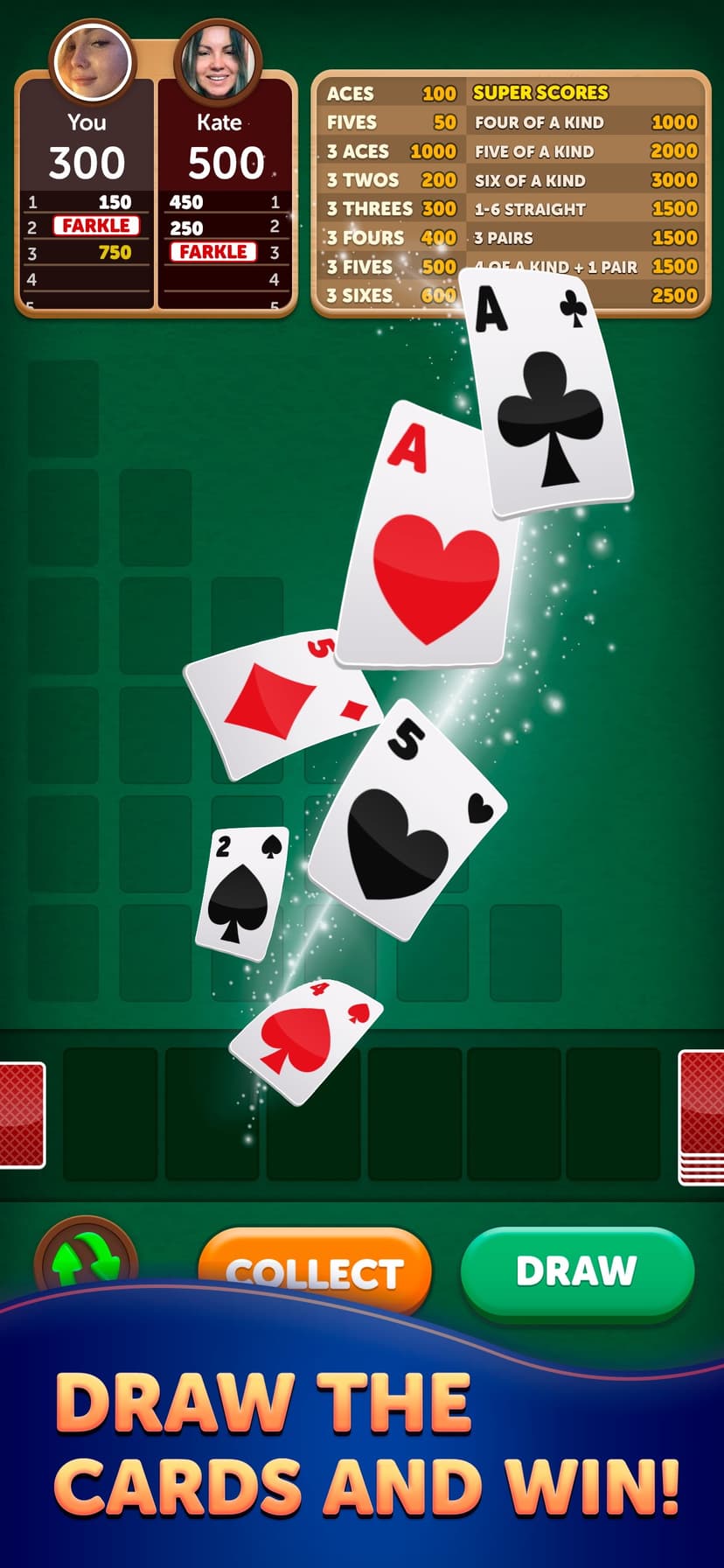Farkle Cards screenshot 1 - screenshot