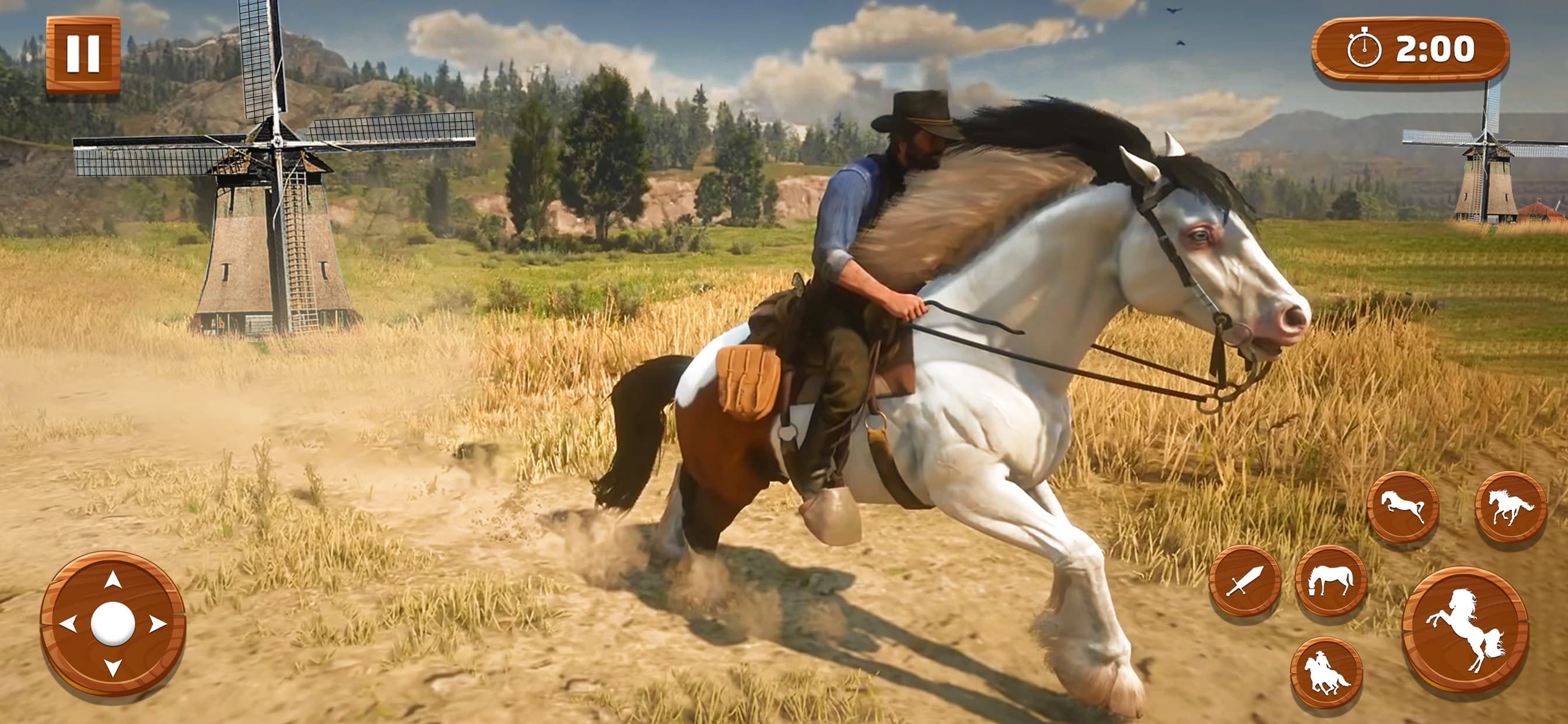 Wild Horse Simulator Jungle 3D screenshot 5 - screenshot