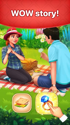 X Garden Relax Match 3 Design screenshot 5 - screenshot
