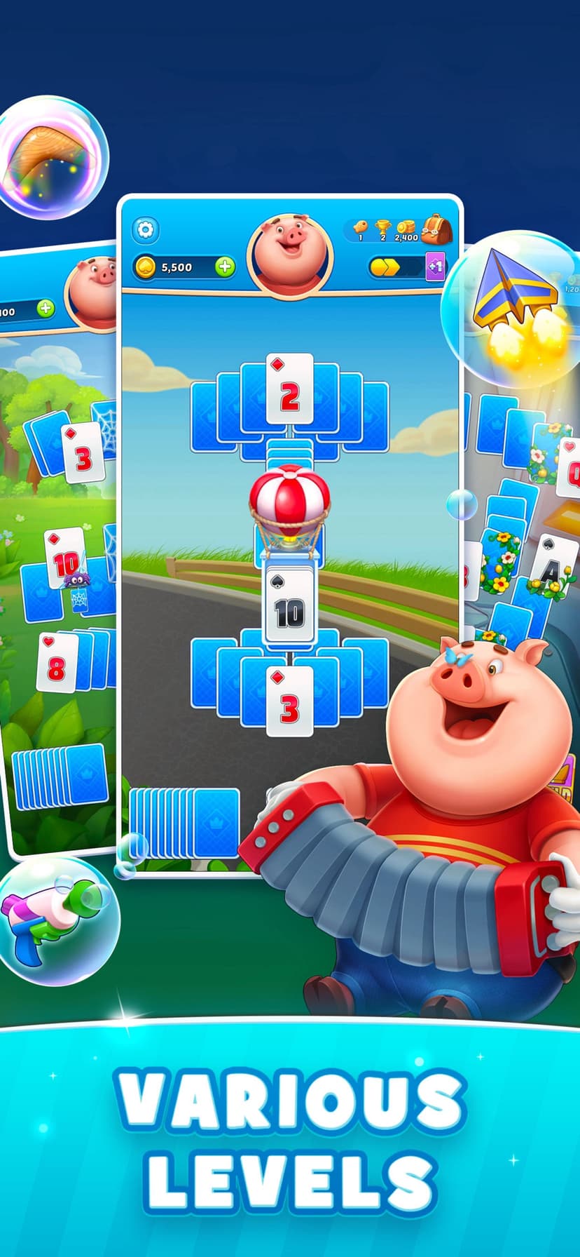 Solitaire TriPeaks: Happy Land screenshot 3 - screenshot
