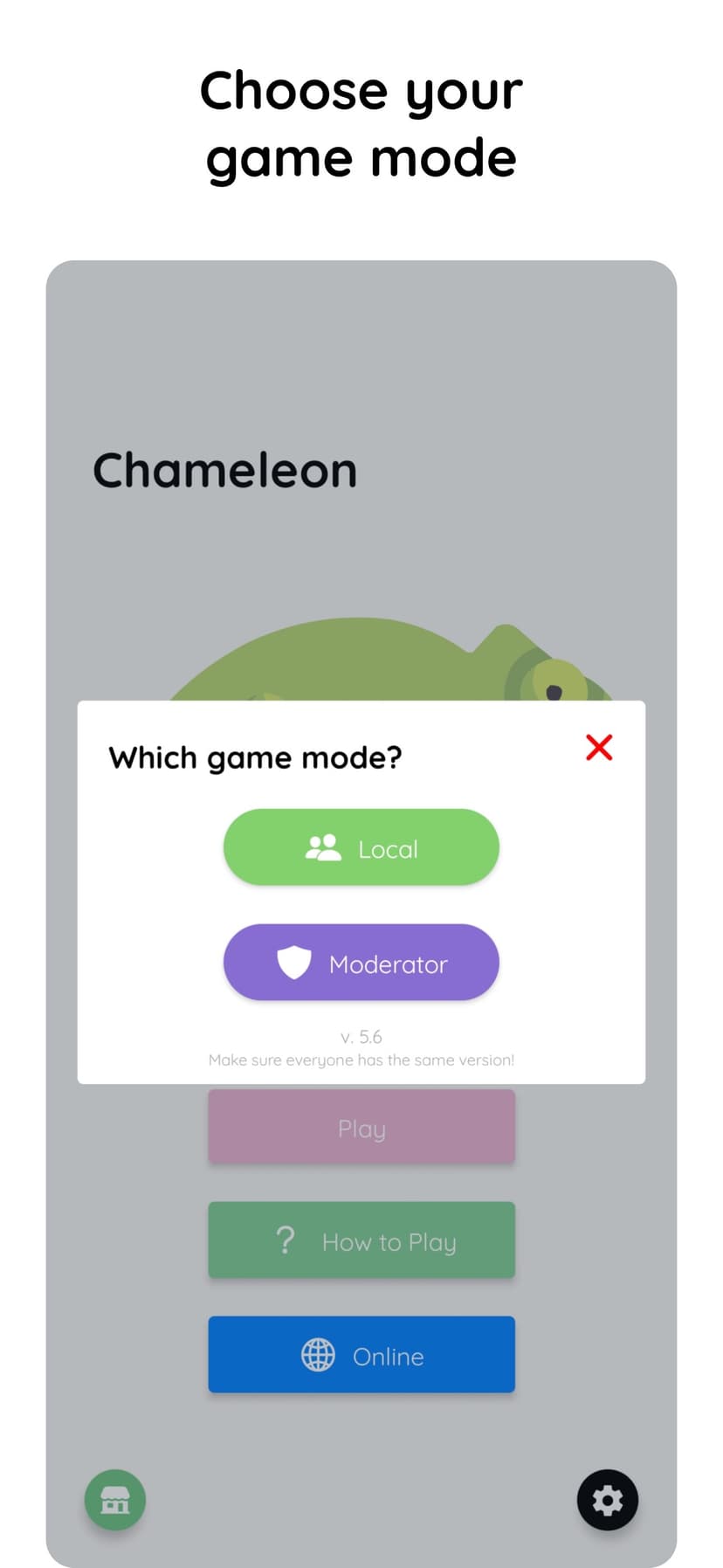 Chameleon; screenshot 1 - screenshot