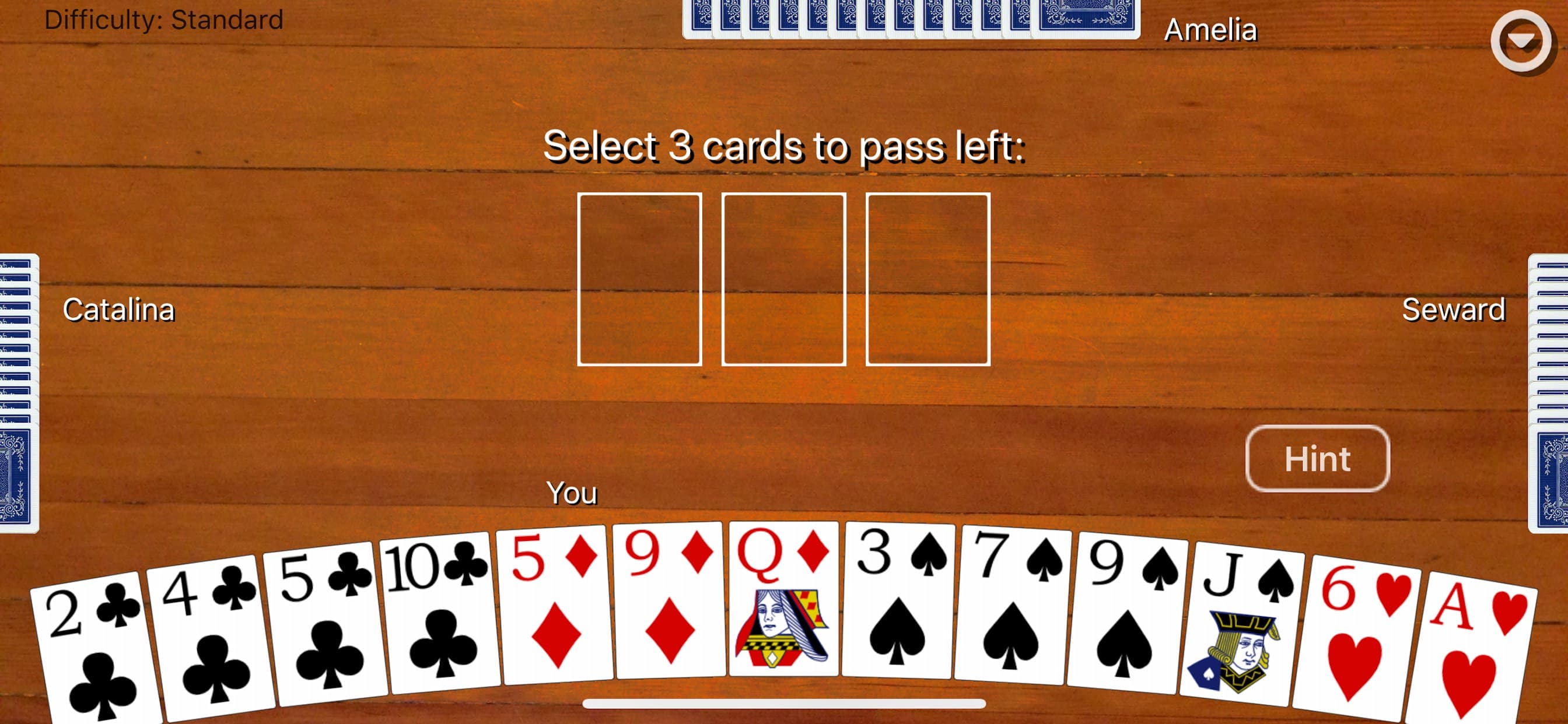 Hearts Card Classic screenshot 1 - screenshot