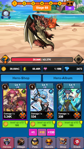 Idle Heroines screenshot 4 - screenshot