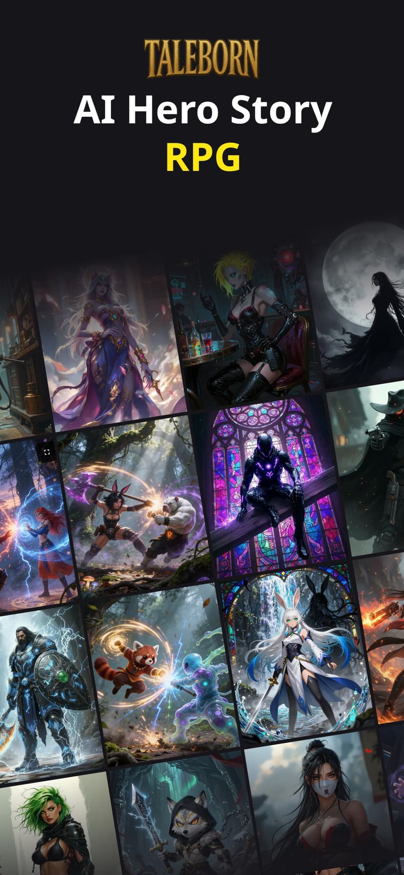Taleborn: AI Hero Story RPG screenshot 1 - screenshot