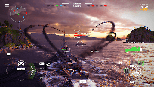 Warships Mobile 2: Naval War screenshot 5 - screenshot