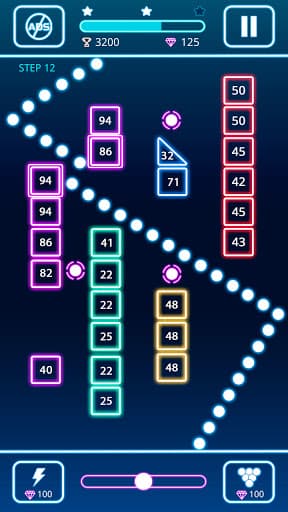 Bricks Breaker Deluxe screenshot 2 - screenshot