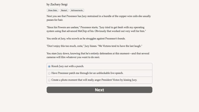 Null - screenshot