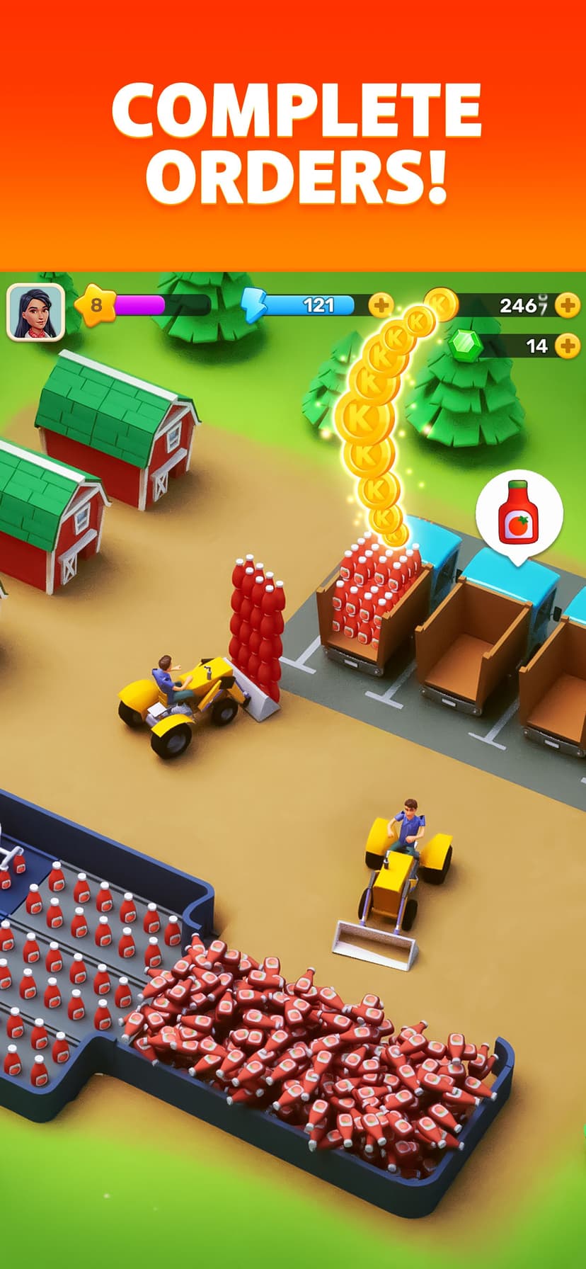 Klondike Adventures: Farm Game screenshot 3 - screenshot