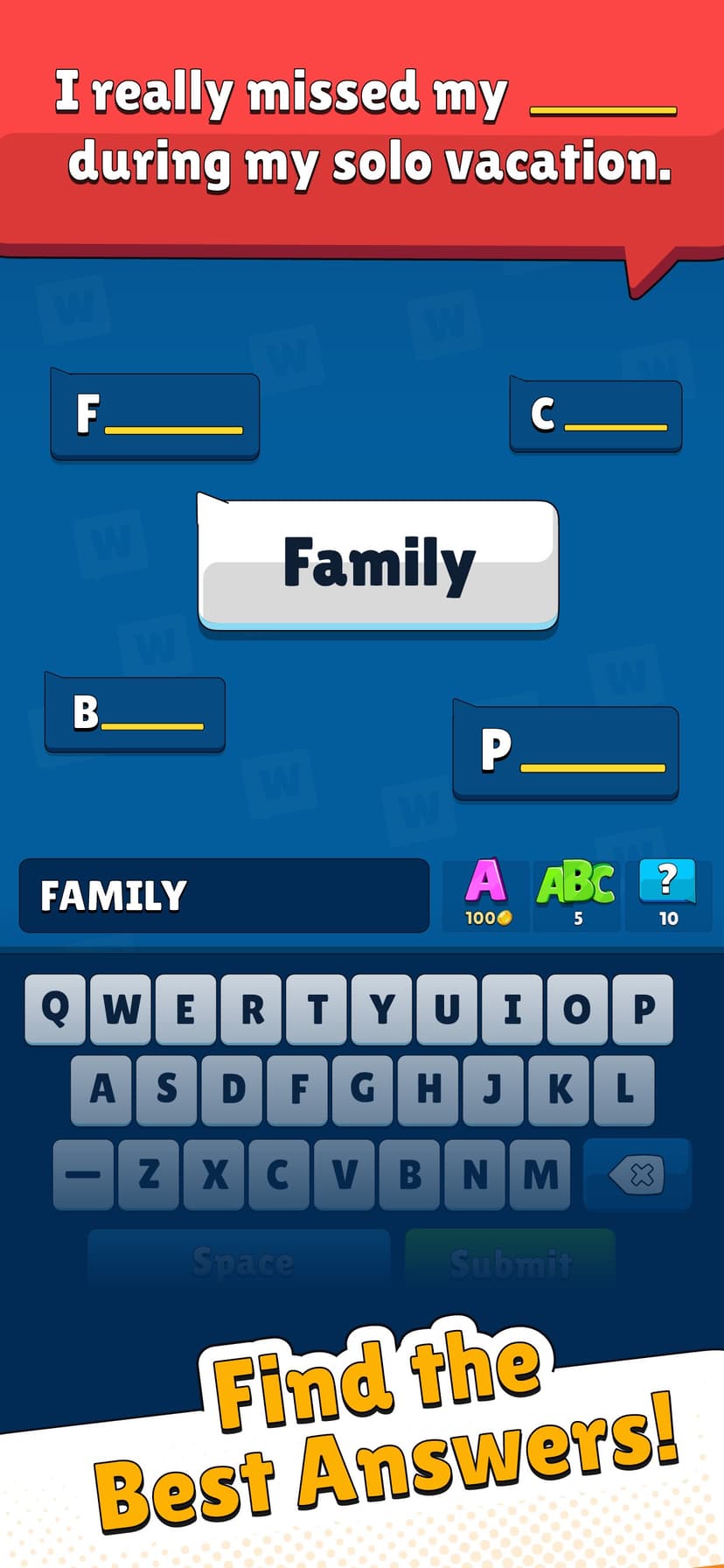Popular Words: Family Game screenshot 1 - screenshot