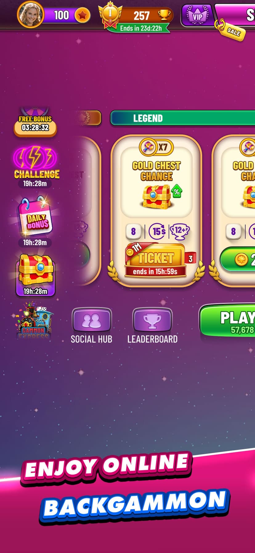 Backgammon Plus - Board Games screenshot 1 - screenshot
