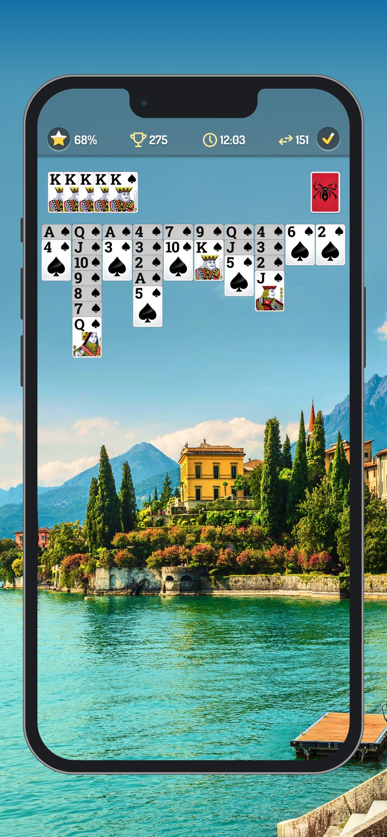Spider Solitaire #1 Card Game screenshot 7 - screenshot