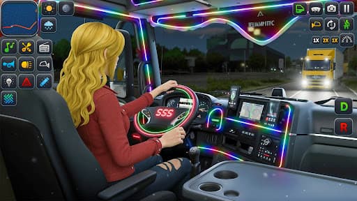 City Transport Truck Game 3D screenshot 1 - screenshot