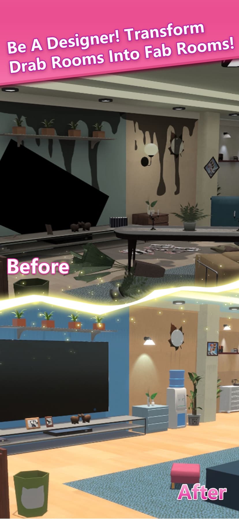 House Clean Up 3D- Decor Games screenshot 2 - screenshot