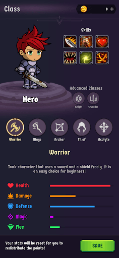 Walking Hero - Idle Battle RPG screenshot 2 - screenshot