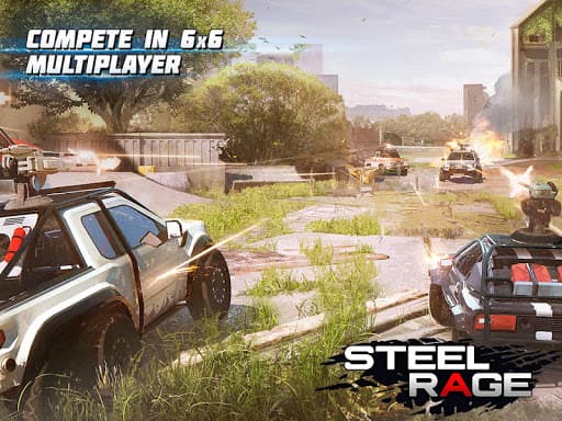 Steel Rage: Mech Cars PvP War screenshot 13 - screenshot