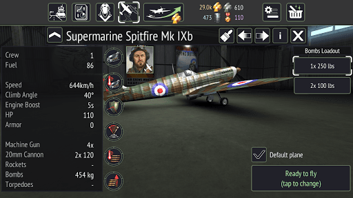 Warplanes: WW2 Dogfight screenshot 8 - screenshot