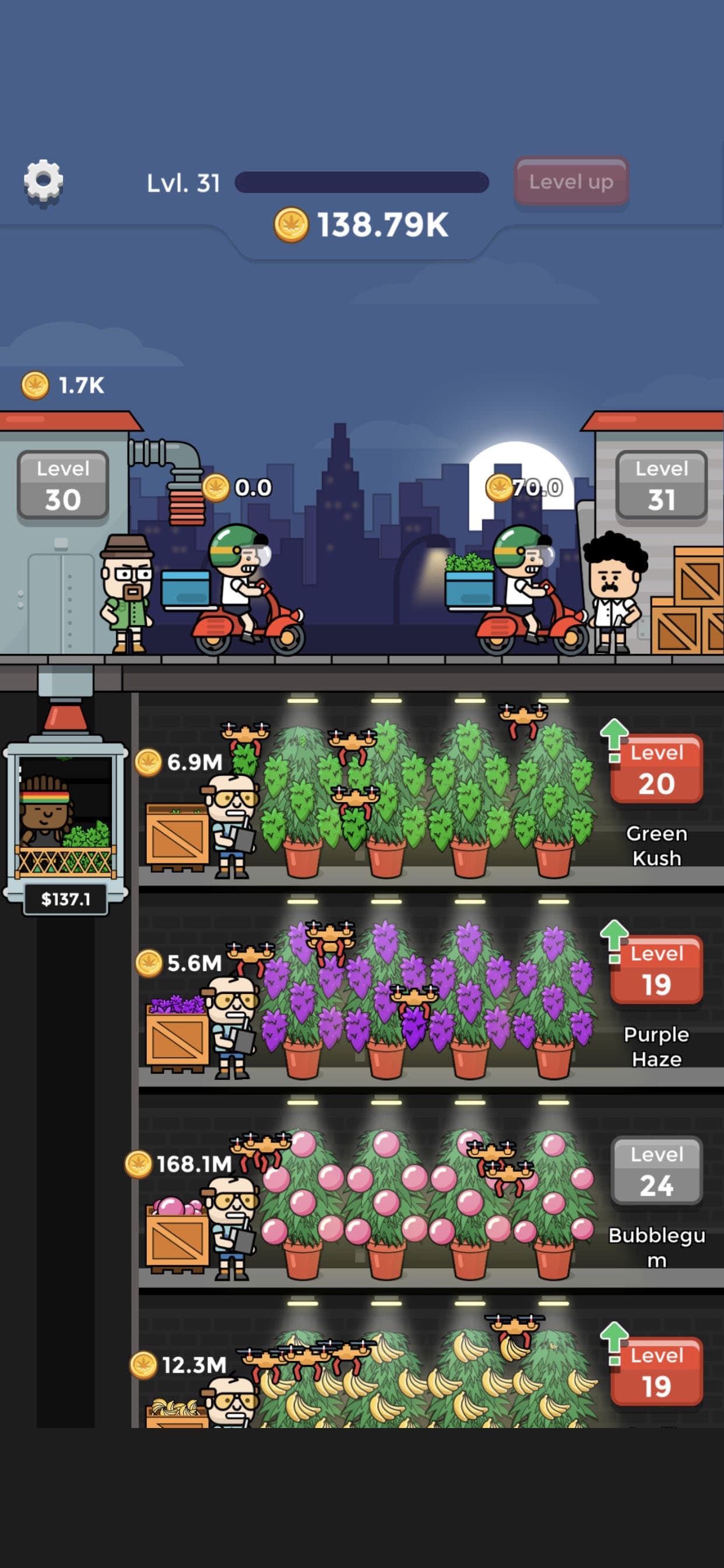 Weed Factory Idle screenshot 2 - screenshot