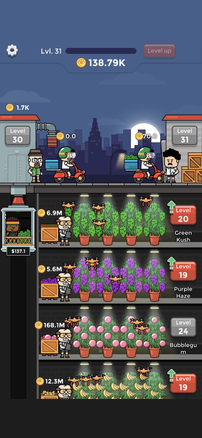 Weed Factory Idle screenshot 2 - screenshot