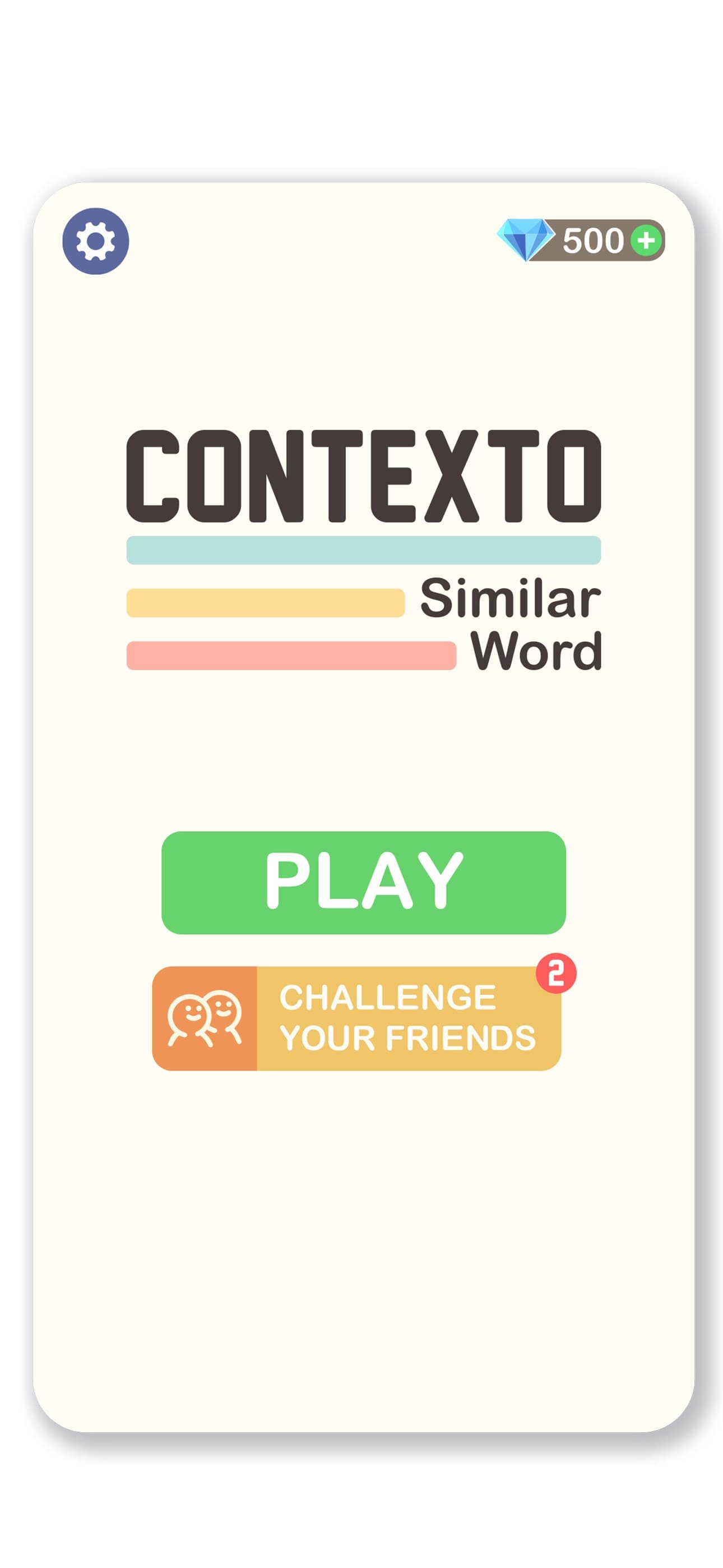 Contexto - Word Guess screenshot 1 - screenshot