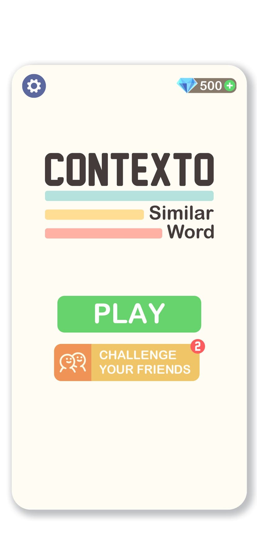 Contexto - Word Guess screenshot 1 - screenshot