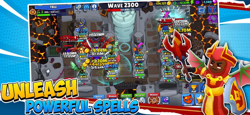 Idle Hero TD Tower Defense RPG screenshot 2 - screenshot