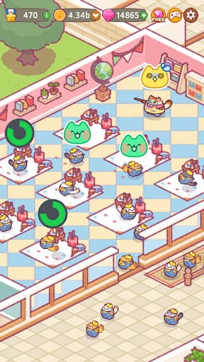 Cat School : Idle Cute Tycoon screenshot 19 - screenshot