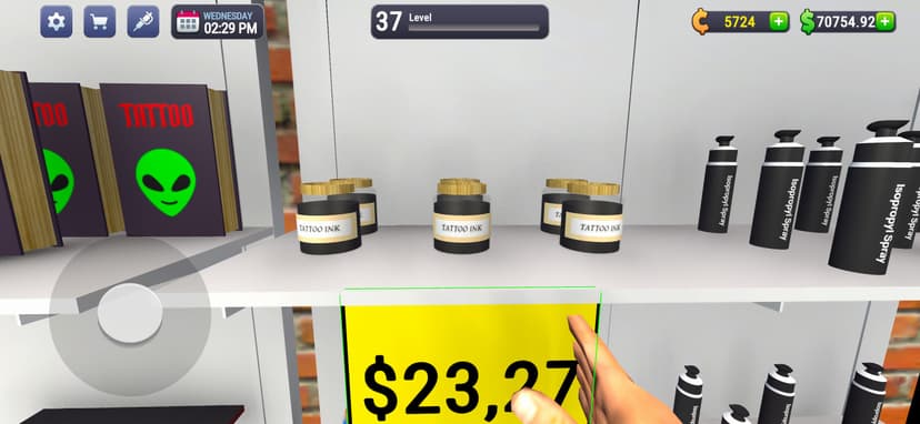 Tattoo Studio Simulator screenshot 3 - screenshot