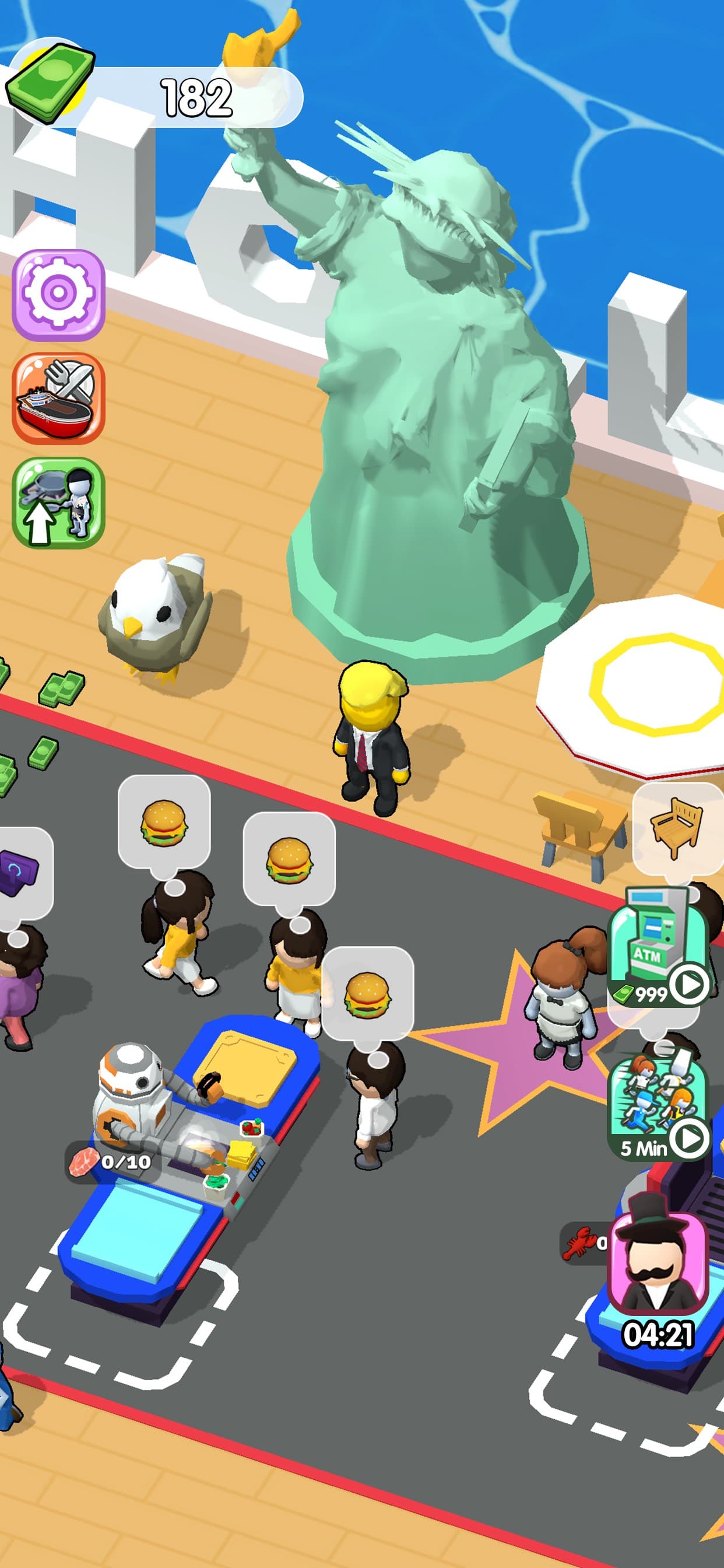 Sea Restaurant - Travel Tycoon screenshot 3 - screenshot