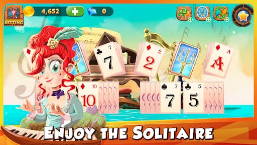 Solitaire Tripeaks Lost Worlds screenshot 4 - screenshot