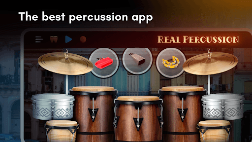 Real Percussion: drum set screenshot 1 - screenshot