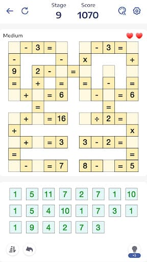 Crossmath® - Math Puzzle Games screenshot 7 - screenshot
