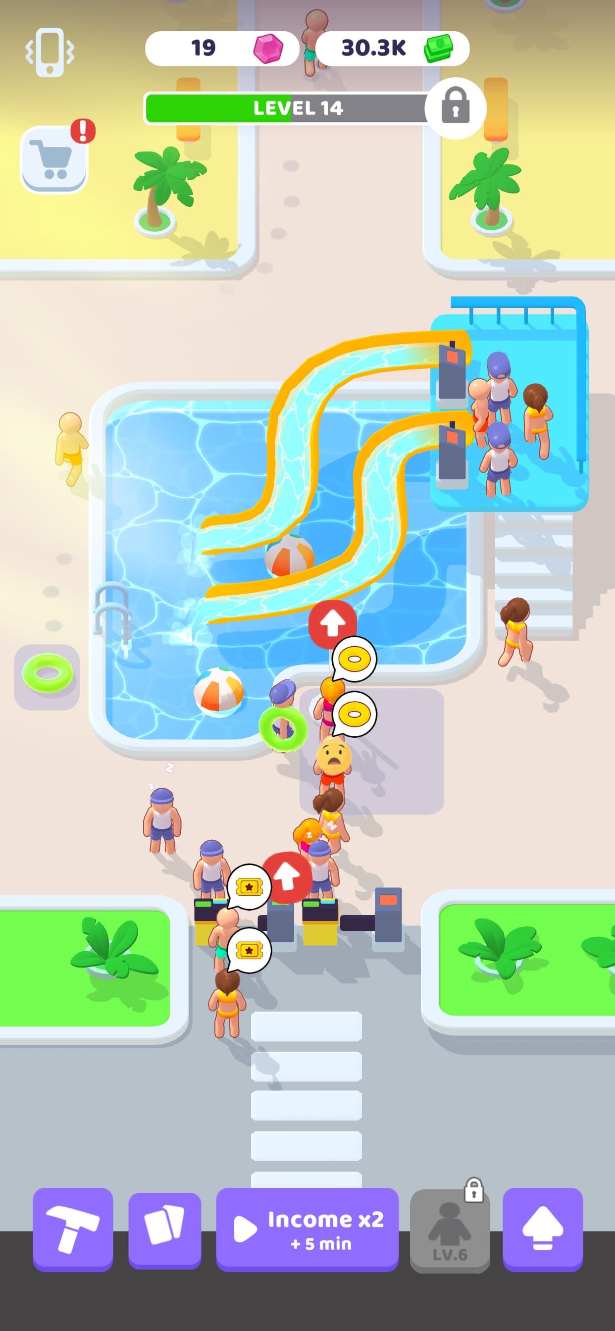 My Aquapark: Idle Water Empire screenshot 5 - screenshot