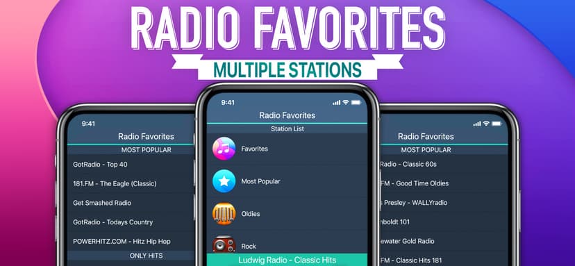 Radio Favorites screenshot 1 - screenshot