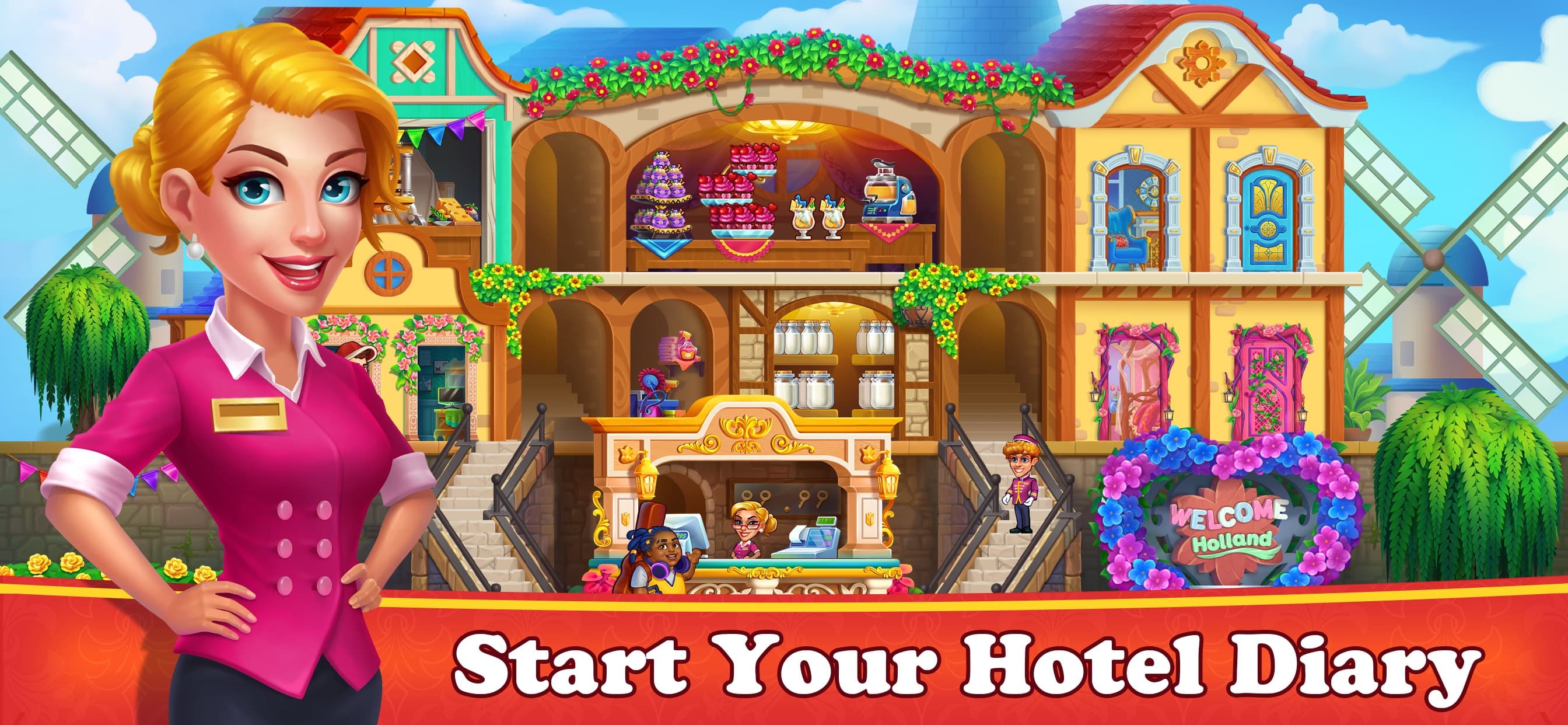 Hotel Diary: Grand Hotel games screenshot 1 - screenshot